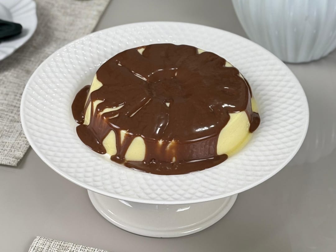 Pudim de ninho com Nutella